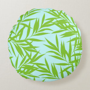 Coussins Ronds Magnifique conception florale botanique