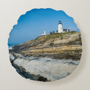 Coussins Ronds Maine, Pemaquid Point, phare de Pemaquid Point