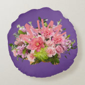 Coussins Ronds Maman ! Fleurs (Dos)