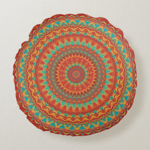 Coussins Ronds Mandala 48