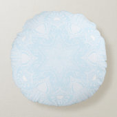 Coussins Ronds Mandala arctique (Devant)