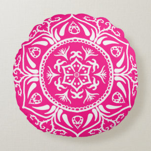 Coussins Ronds Mandala de digitale
