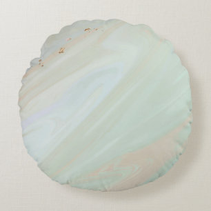 Coussins Ronds Marbre Pastel Pierre Parties scintillant Texture A