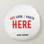 COUSSINS RONDS MARQUE BLANCHE MODERNE ET PERSONNALISABLE VÉRIFIÉE<br><div class="desc">VOUS POUVEZ CHANGER,  REDIMENSIONNER OU AJOUTER LOGO,  PHOTO,  TEXTE ET COULEURS COMME VOUS LE SOUHAITEZ.MERCI.</div>