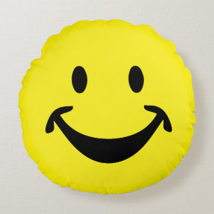 Coussins Ronds Marrant visage + ton dos. & idées