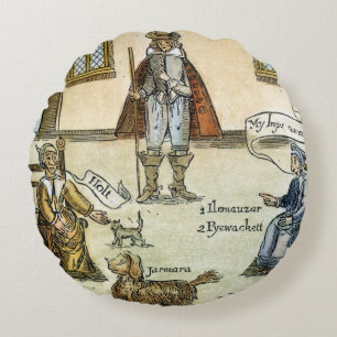 Coussins Ronds Matthew Hopkins (D 1647)