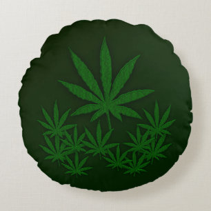 Coussins Ronds Mauvaise herbe