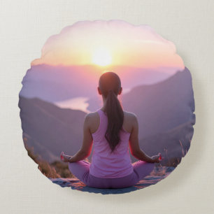 Coussins Ronds Méditation - Équilibre Intérieur - Yoga