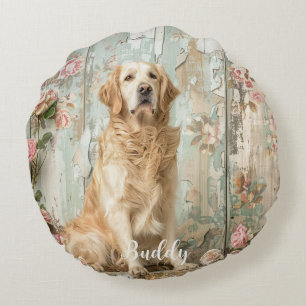 Coussins Ronds Meilleures amies maman chien Labrador déco &