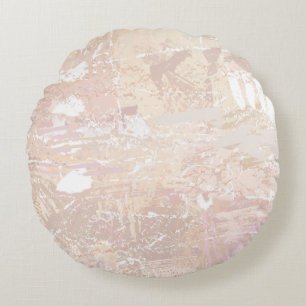 Coussins Ronds Mélange neutre Abstrait