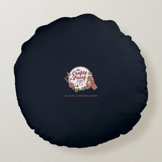 Coussins Ronds Mermail éthéré (Dos)