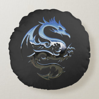 Coussins Ronds Merveilleux dragon 3D. Par Pete Linforth-Pixabay