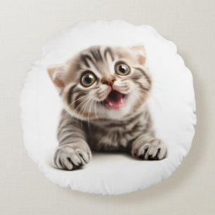 Coussins Ronds MewMellow - relaxation de purring marshmallows