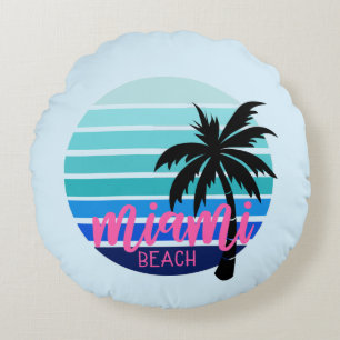 Coussins Ronds Miami Beach