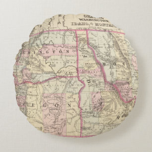 Coussins Ronds Minerai, lavage, IDA, Mont