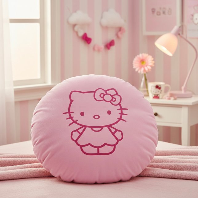 Coussins Ronds Minou (Créateur téléchargé)