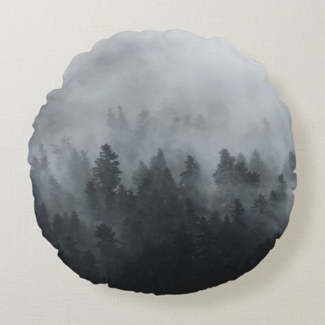 COUSSINS RONDS MISTY FOREST (Devant)