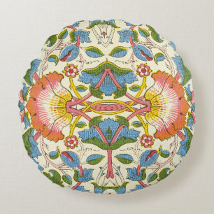 Coussins Ronds Modèles floraux de William Morris Loddon Blossom