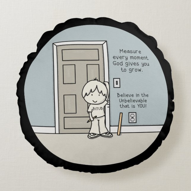 Coussins Ronds Moments mesurables (Devant)