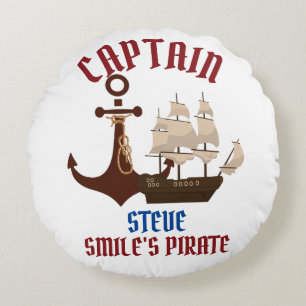 Coussins Ronds Mon trésor International Talk Like a Pirate day