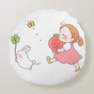 Coussins Ronds Mon voisin Totoro – Esprit fantaisiste de la forêt