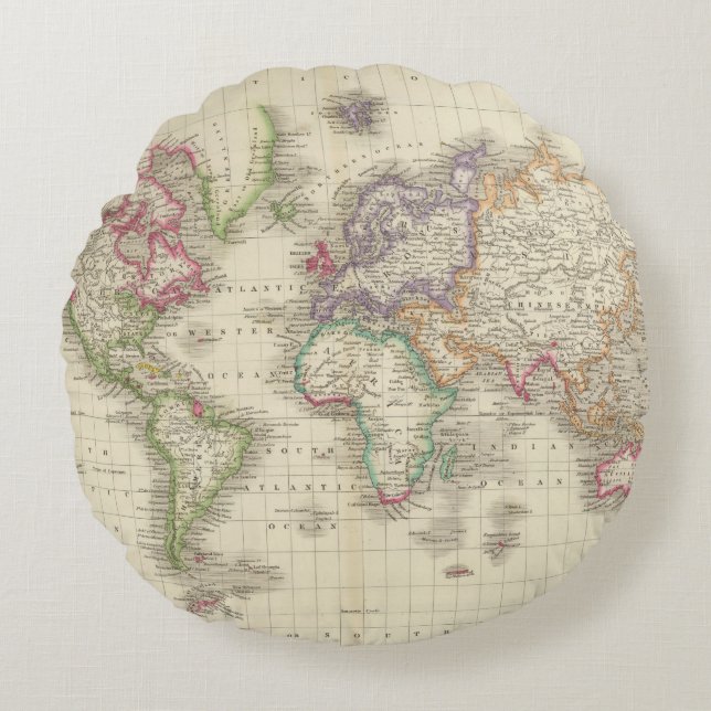 Coussins Ronds Monde 9 (Devant)
