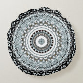 Coussins Ronds Monstres Mandala 2 (Dos)