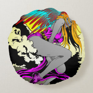Coussins Ronds Moon Angel