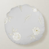 Coussins Ronds Moon Magic Moon Phase & Floral Moon (Dos)