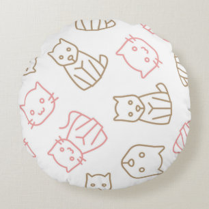 Coussins Ronds Motif