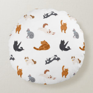 Coussins Ronds Motif