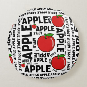 COUSSINS RONDS MOTIF APPLE