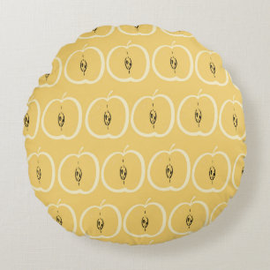 Coussins Ronds Motif Apple vintage : Fond d'écran.