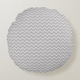 Coussins Ronds Motif chevron zigzag moderne sans couture