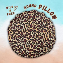 Motif de crème Brown de peau de léopard -