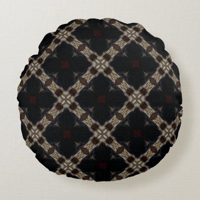 Coussins Ronds Motif de déco Texas Ho-Down (Devant)