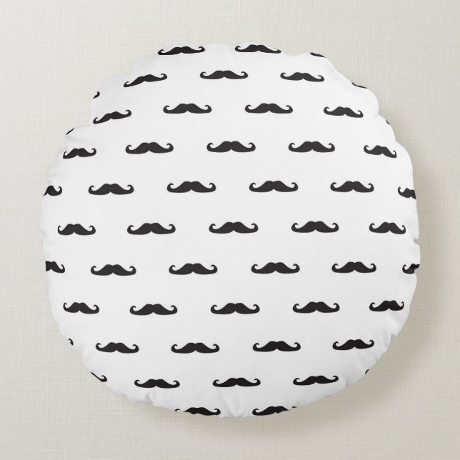 Coussins Ronds Motif de hippie (Devant)