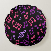 Motif de notes musicales