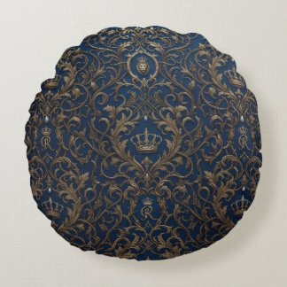 Coussins Ronds motif de style royal