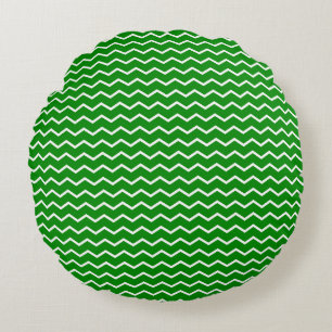 Coussins Ronds Motif de vagues Chevron Dynamiques
