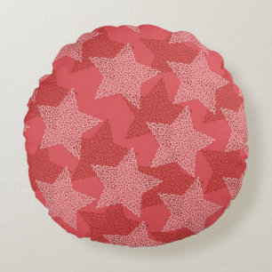 Coussins Ronds Motif d'étoiles