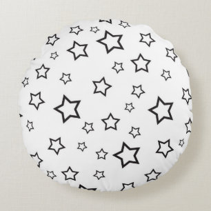 Coussins Ronds Motif d'étoiles