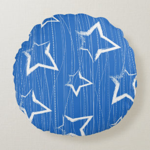 Coussins Ronds Motif d'étoiles