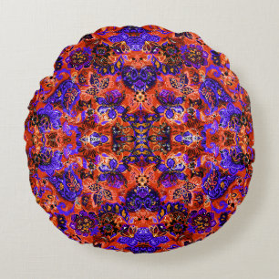 Coussins Ronds Motif floral magique mignon