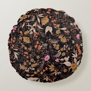 Coussins Ronds Motif floral paisley incomparable