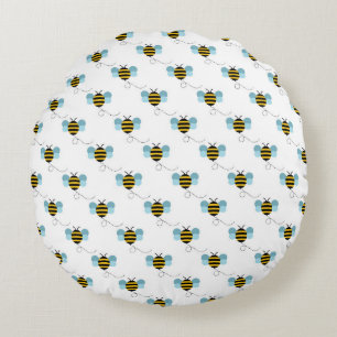 Coussins Ronds Motif Géométrique Moderne