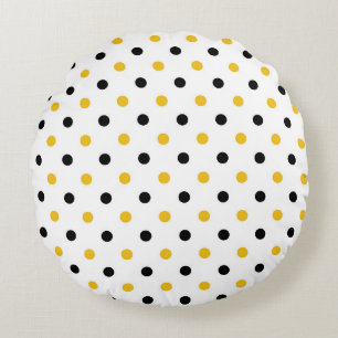 Coussins Ronds Motif Géométrique Moderne