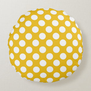 Coussins Ronds Motif Géométrique Moderne