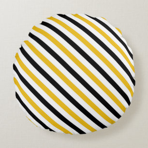 Coussins Ronds Motif Géométrique Moderne