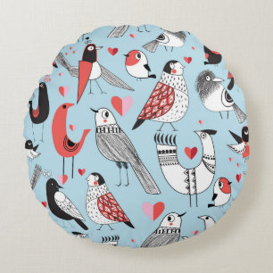 Coussins Ronds Motif graphique sans soudure de drôles de photos d